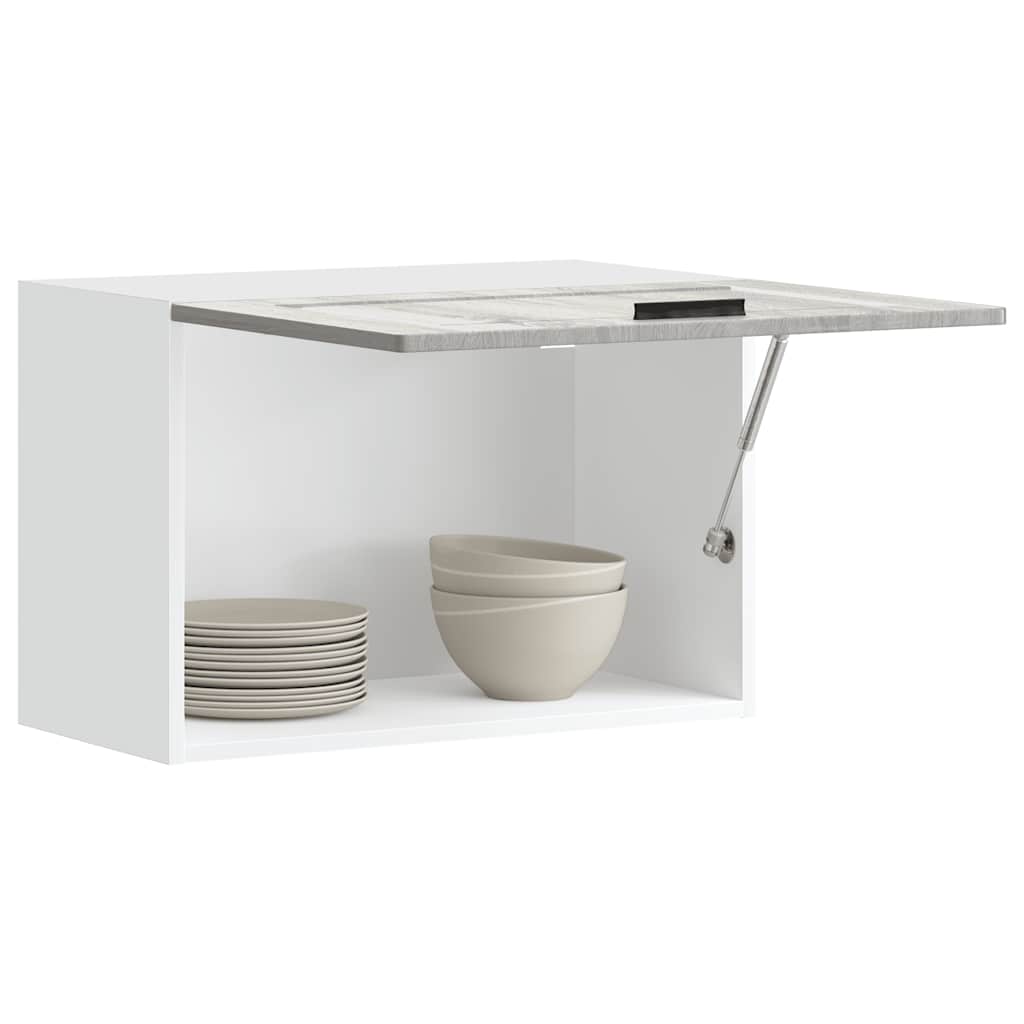 køkkenvægskab Porto konstrueret træ grå sonoma