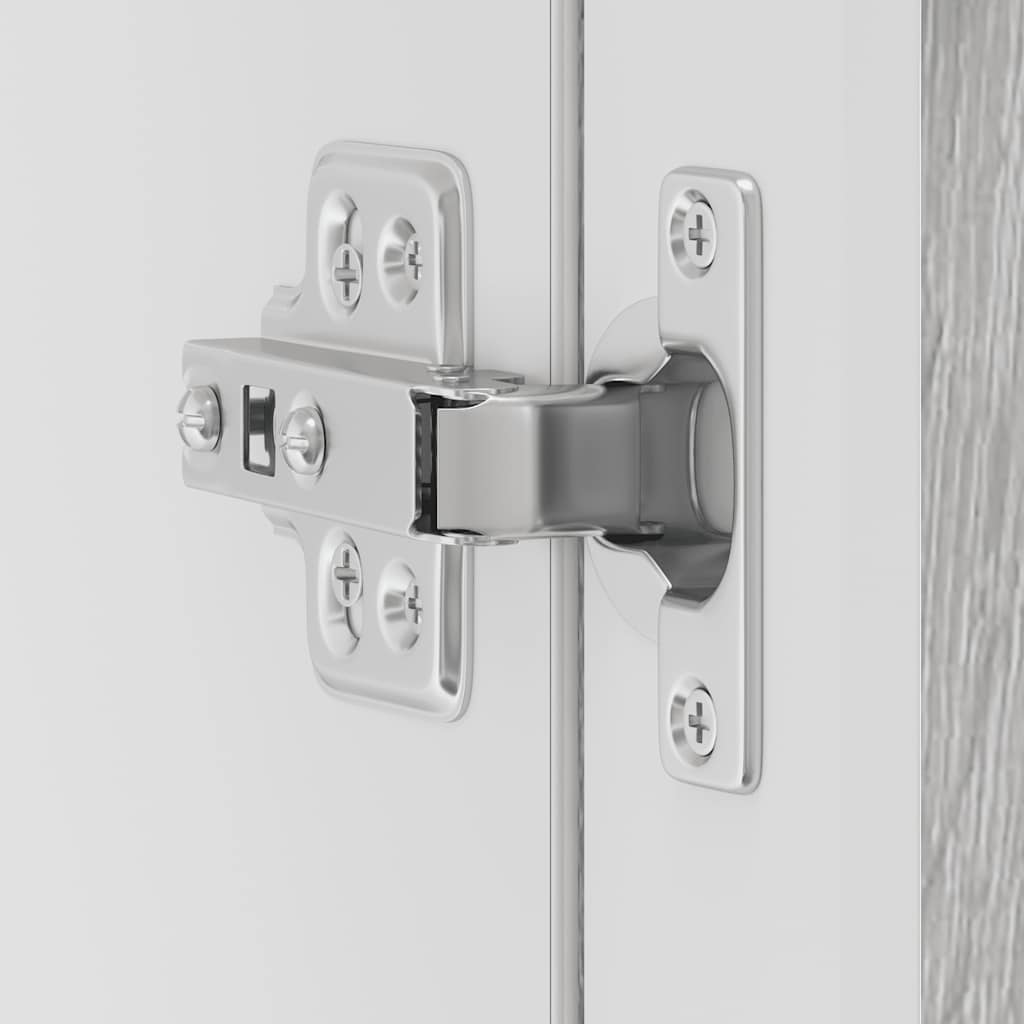 Køkkenvægskab med glasdør Porto grå sonoma-eg