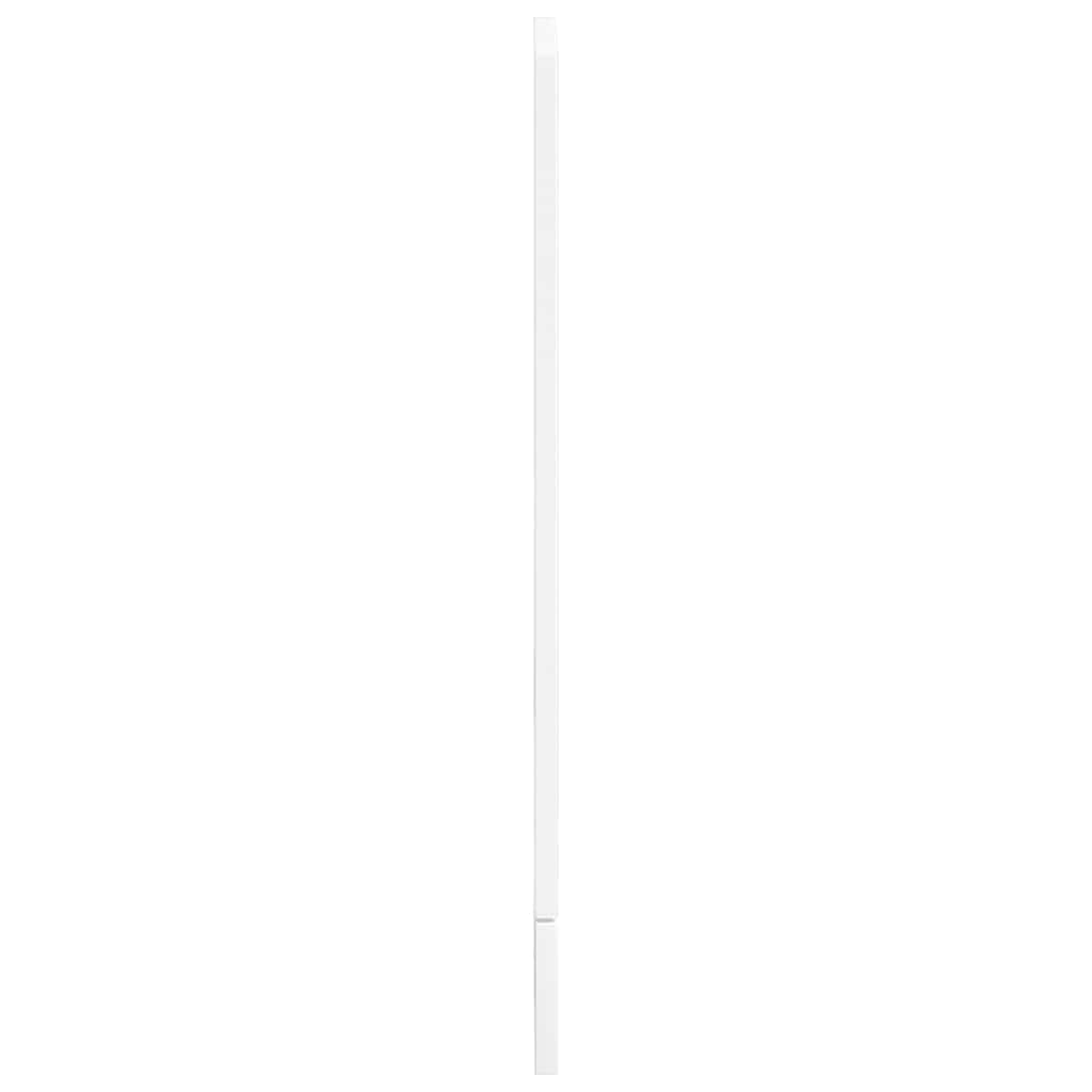 låge til opvaskemaskine Porto 45x1,5x57 cm konstrueret træ hvid