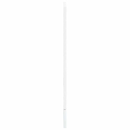 låge til opvaskemaskine Porto 45x1,5x57 cm konstrueret træ hvid