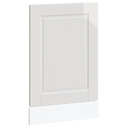 låge til opvaskemaskine Porto 45x1,5x57 cm hvid højglans