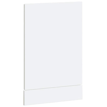 låge til opvaskemaskine Porto 45x1,5x57 cm hvid højglans