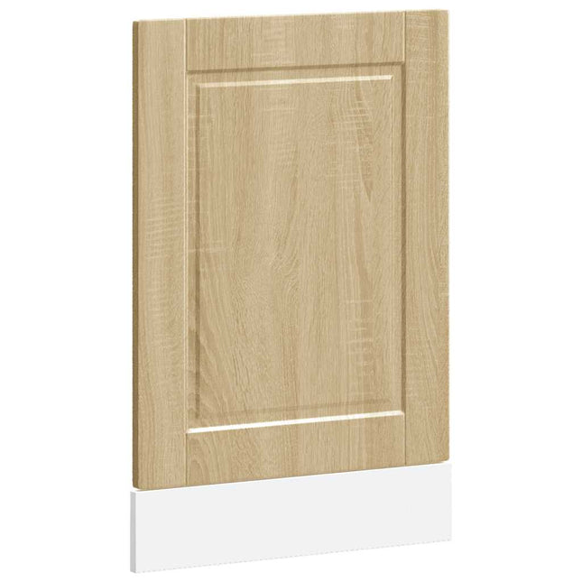 låge til opvaskemaskine Porto 45x1,5x57 cm sonoma-eg