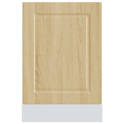 låge til opvaskemaskine Porto 45x1,5x57 cm sonoma-eg