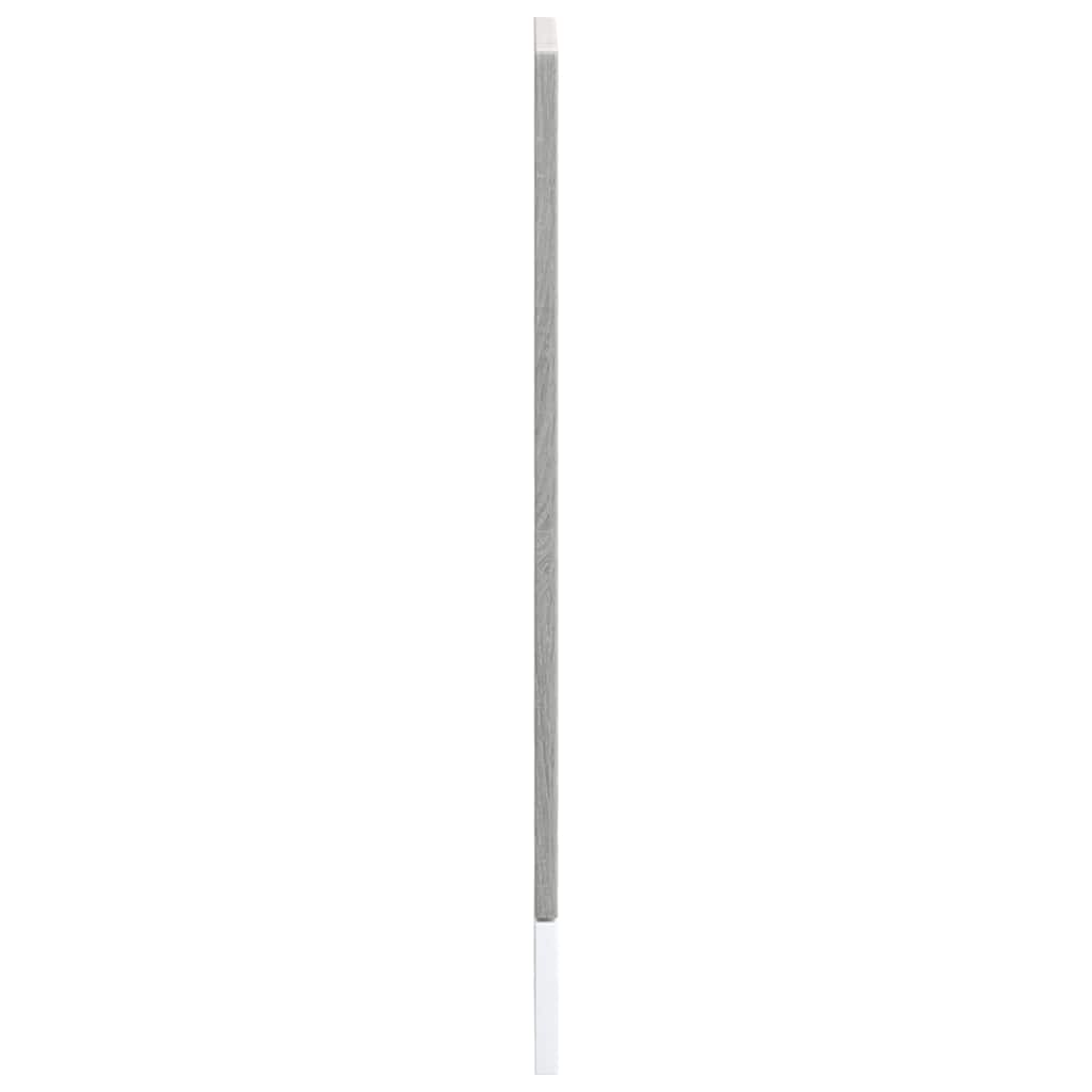 låge til opvaskemaskine Porto 45x1,5x57 cm grå sonoma-eg