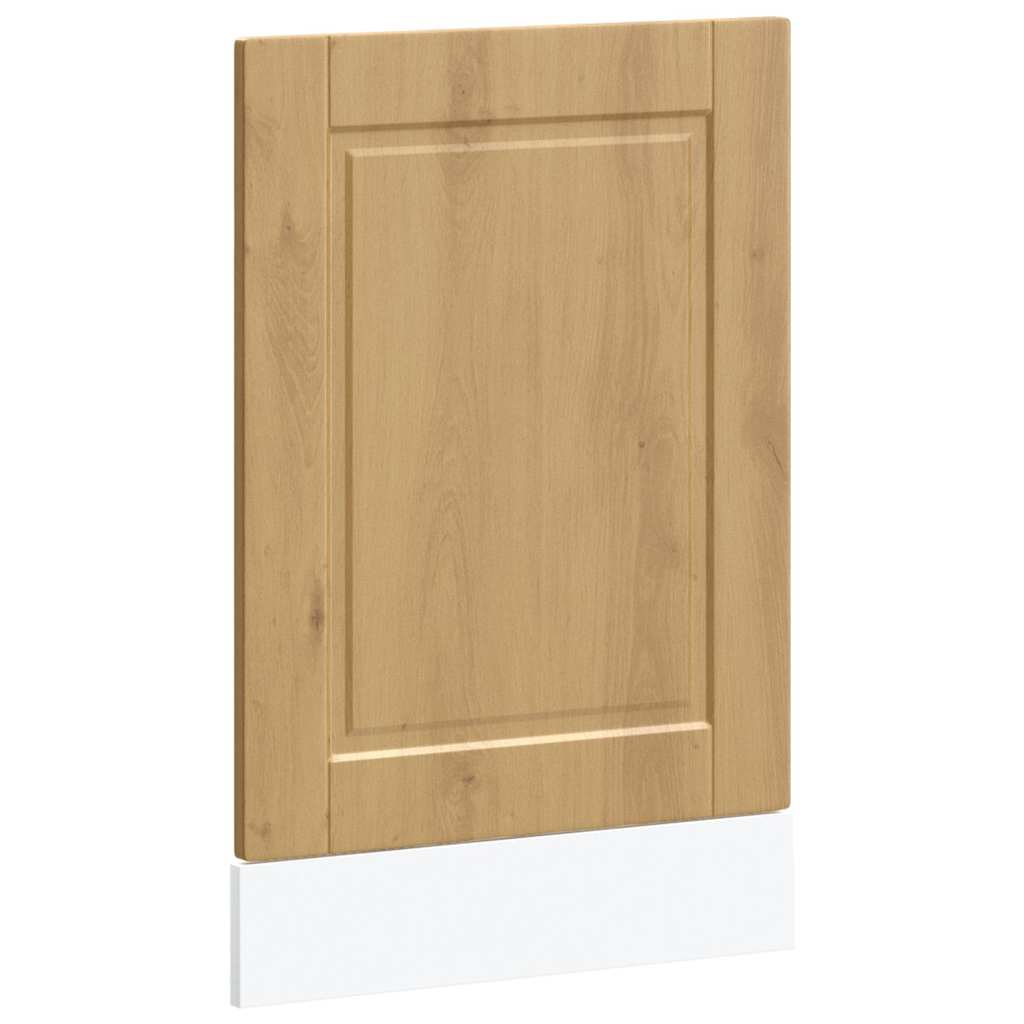 låge til opvaskemaskine Porto 45x1,5x57 cm egetræsfarvet