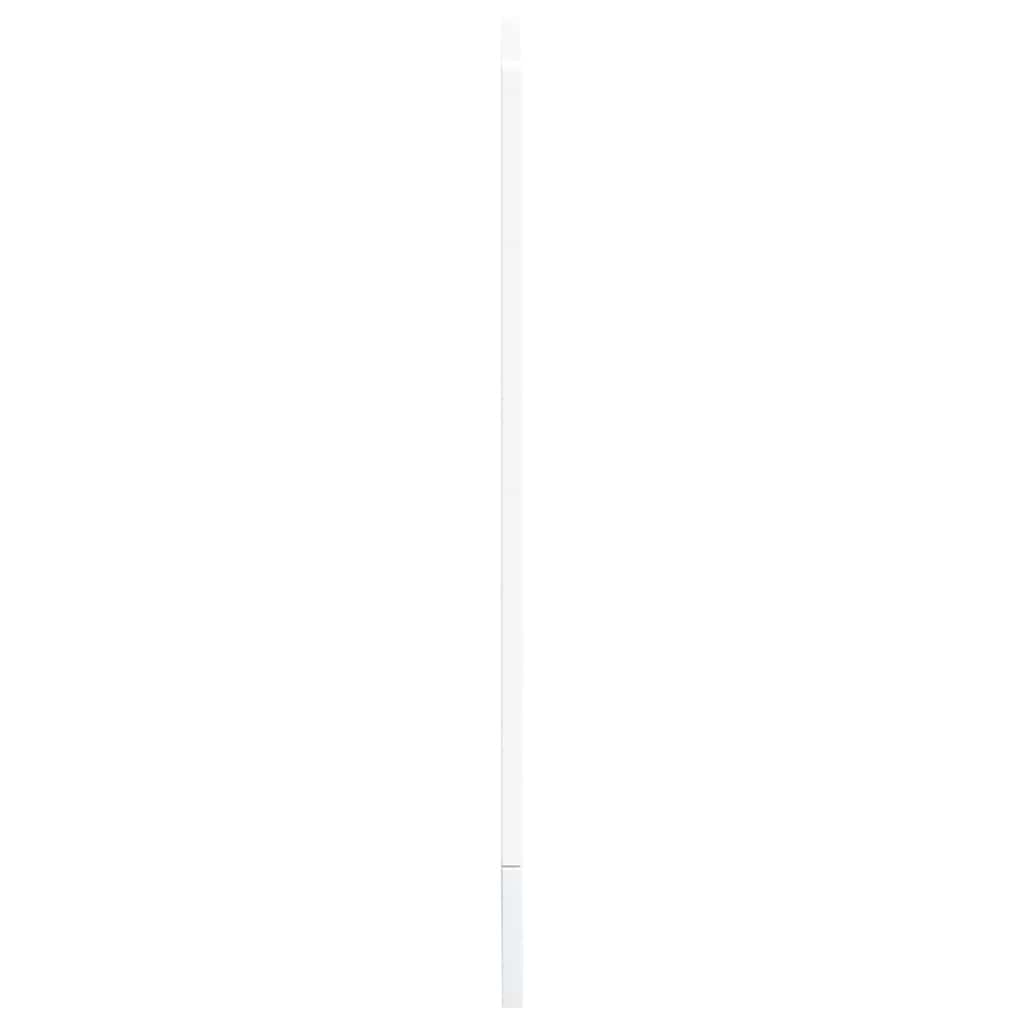 låge til opvaskemaskine Porto 60x1,5x57 cm konstrueret træ hvid