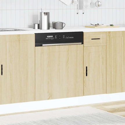 låge til opvaskemaskine Porto 60x1,5x57 cm sonoma-eg
