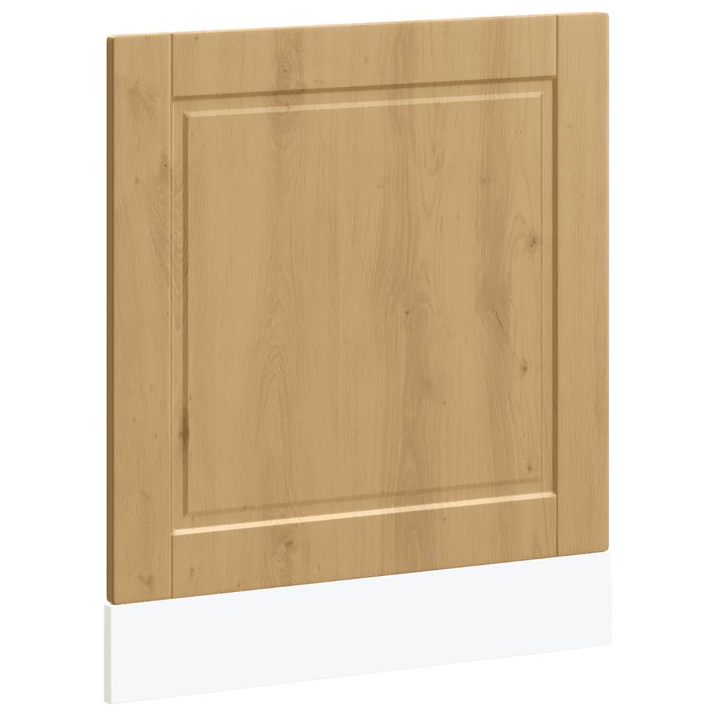 låge til opvaskemaskine Porto 60x1,5x57 cm egetræsfarvet