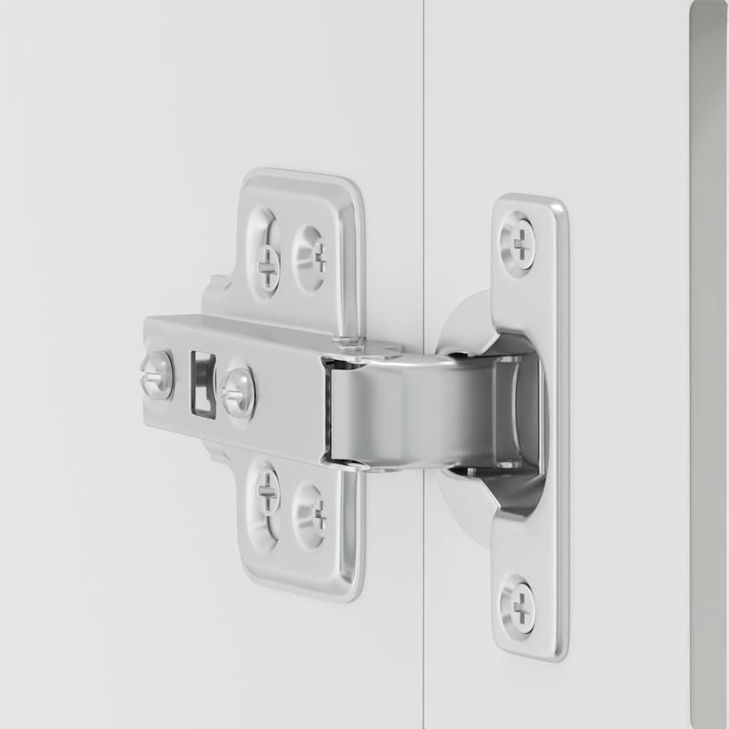 Køkkenvægskab med glasdør Porto hvid