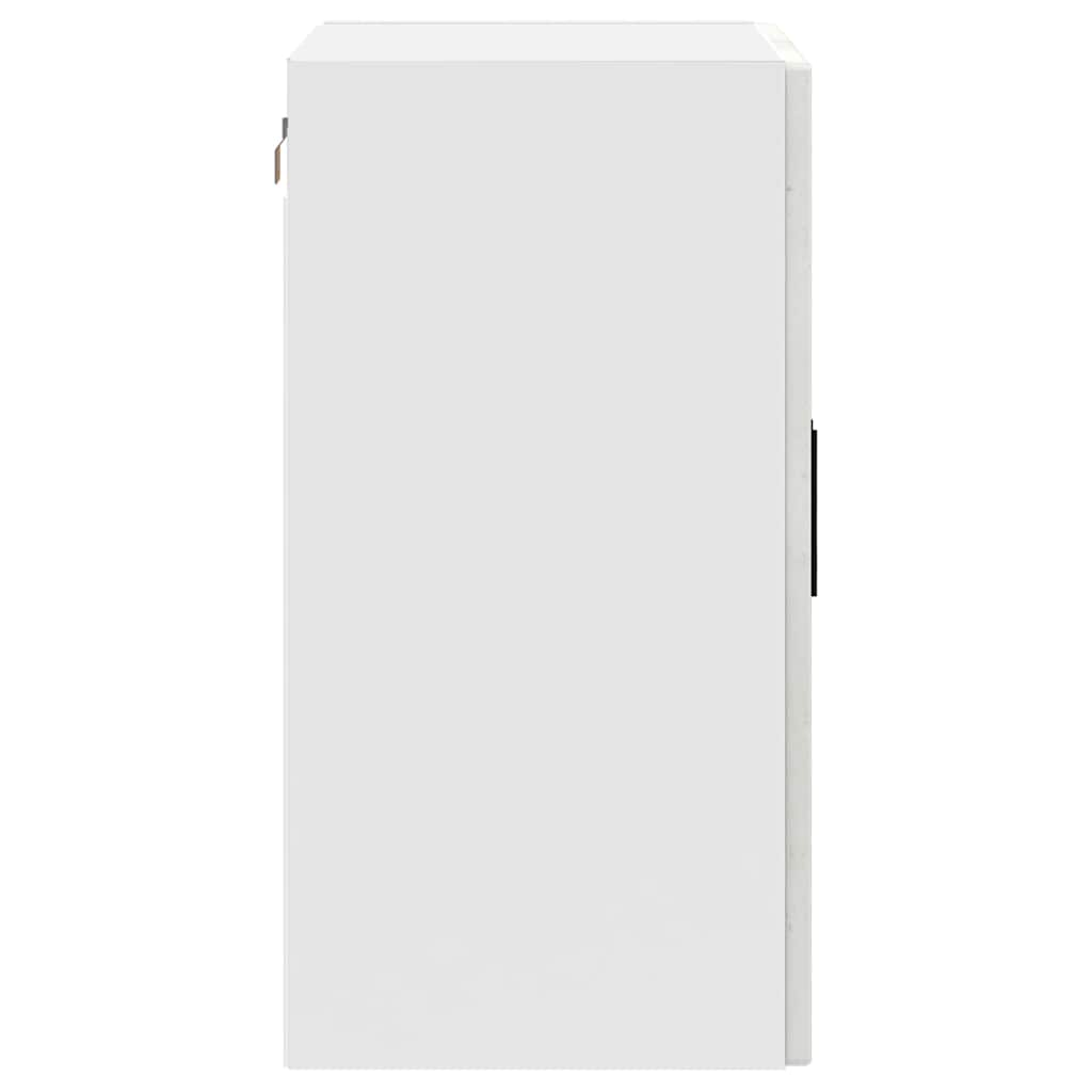 Køkkenvægskab med glasdør Porto betongrå