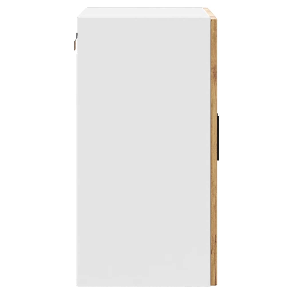 Køkkenvægskab med glasdør Porto antikt træ