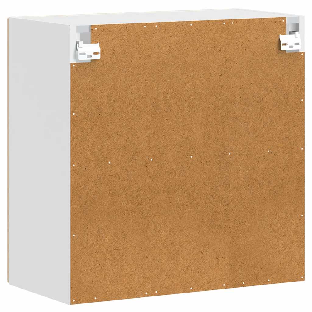 Køkkenvægskab med glasdør Porto egetræsfarvet