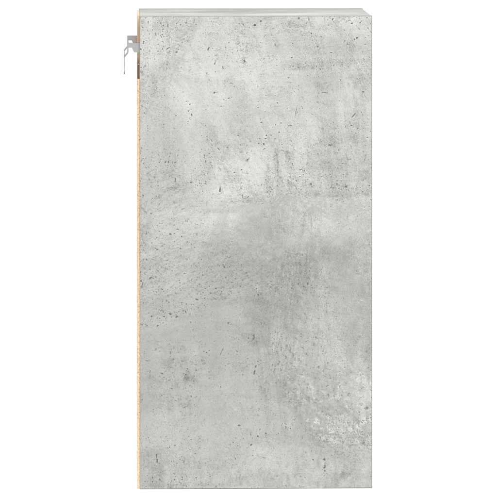 hængeskab "Riga" betongrå 30x29,5x60 cm konstrueret træ