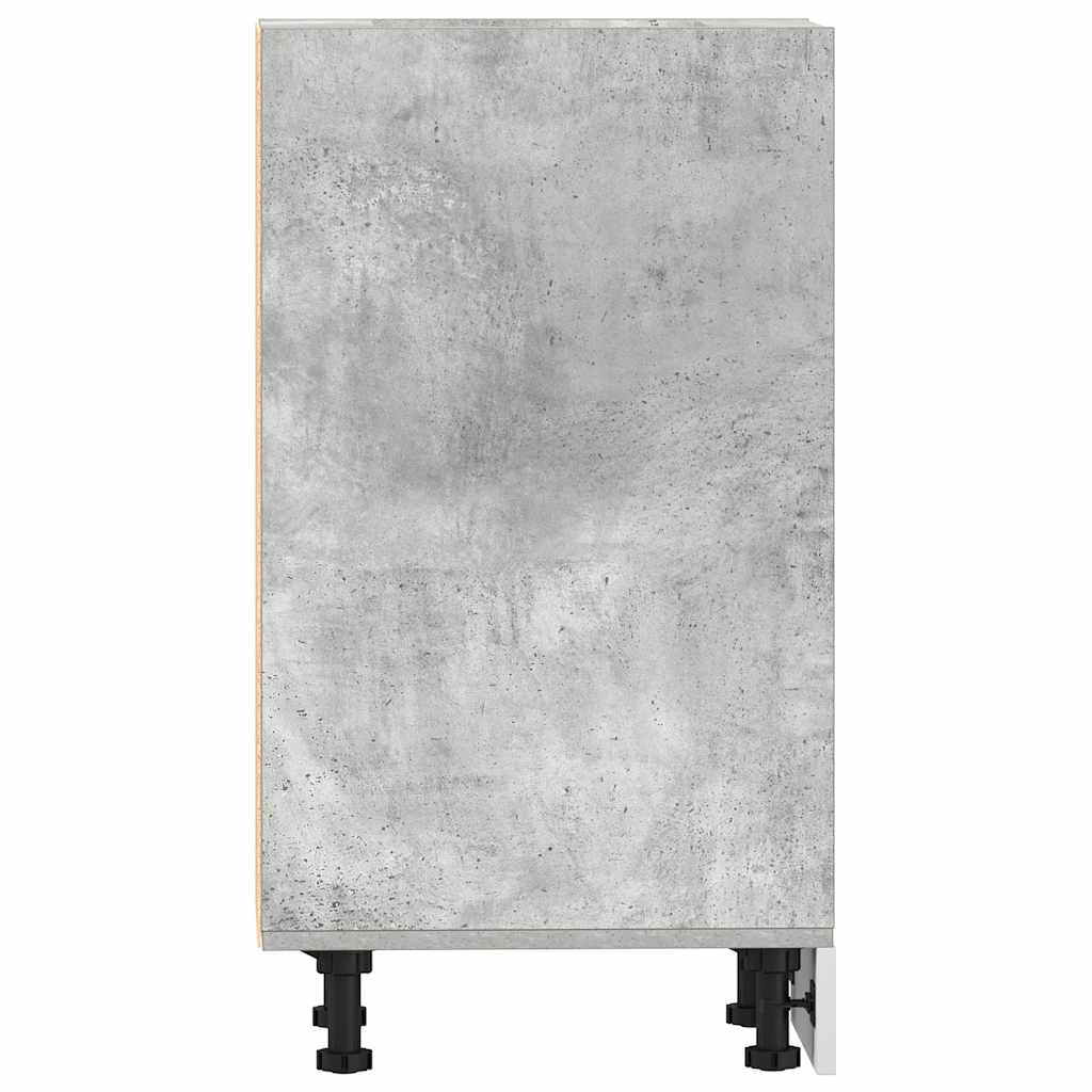 underskab "Riga" betongrå 20x44,5x81,5 cm konstrueret træ