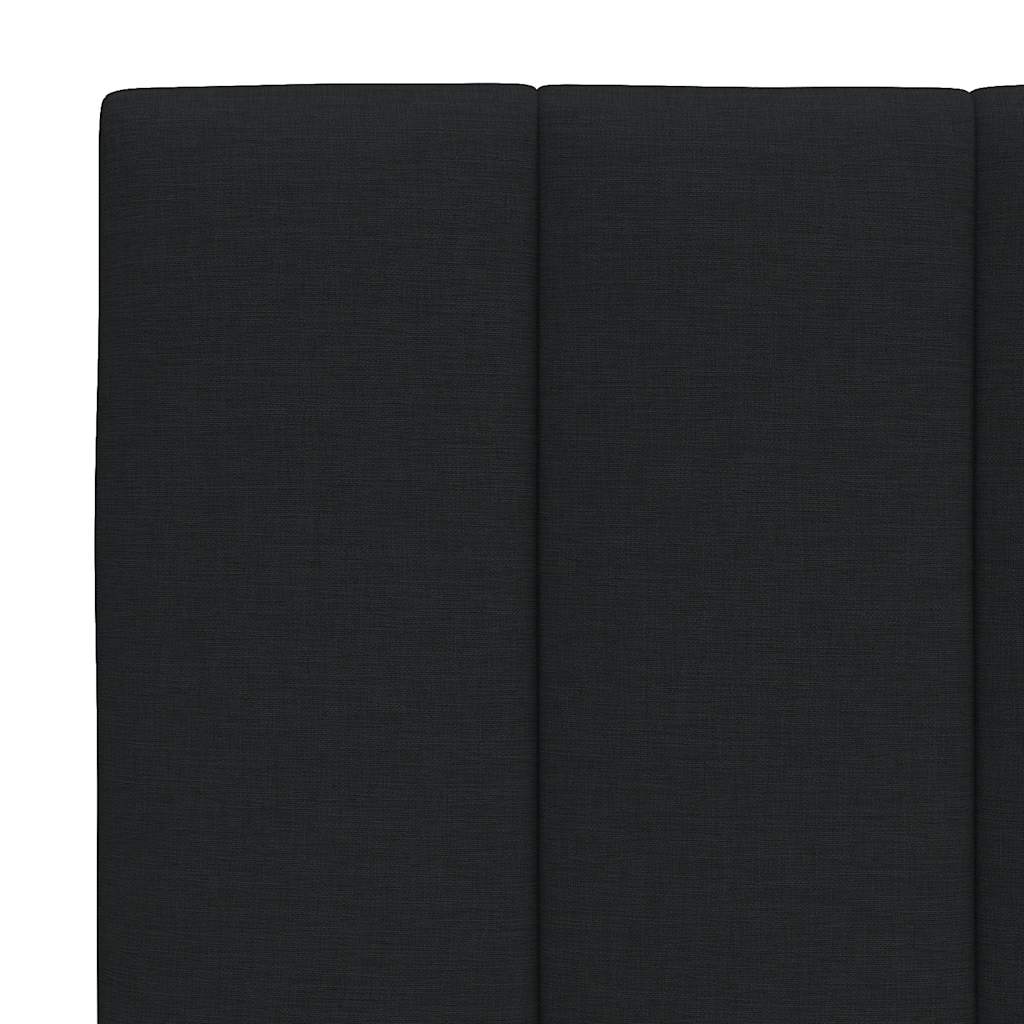 sengeramme uden madras Hanko 80x200 cm stof sort