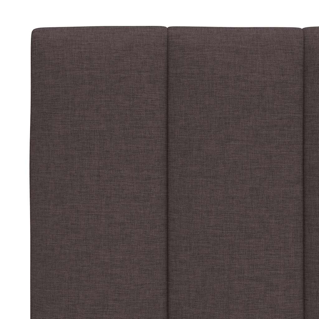 sengeramme uden madras Hanko Mørkebrun 80x200 cm Stof
