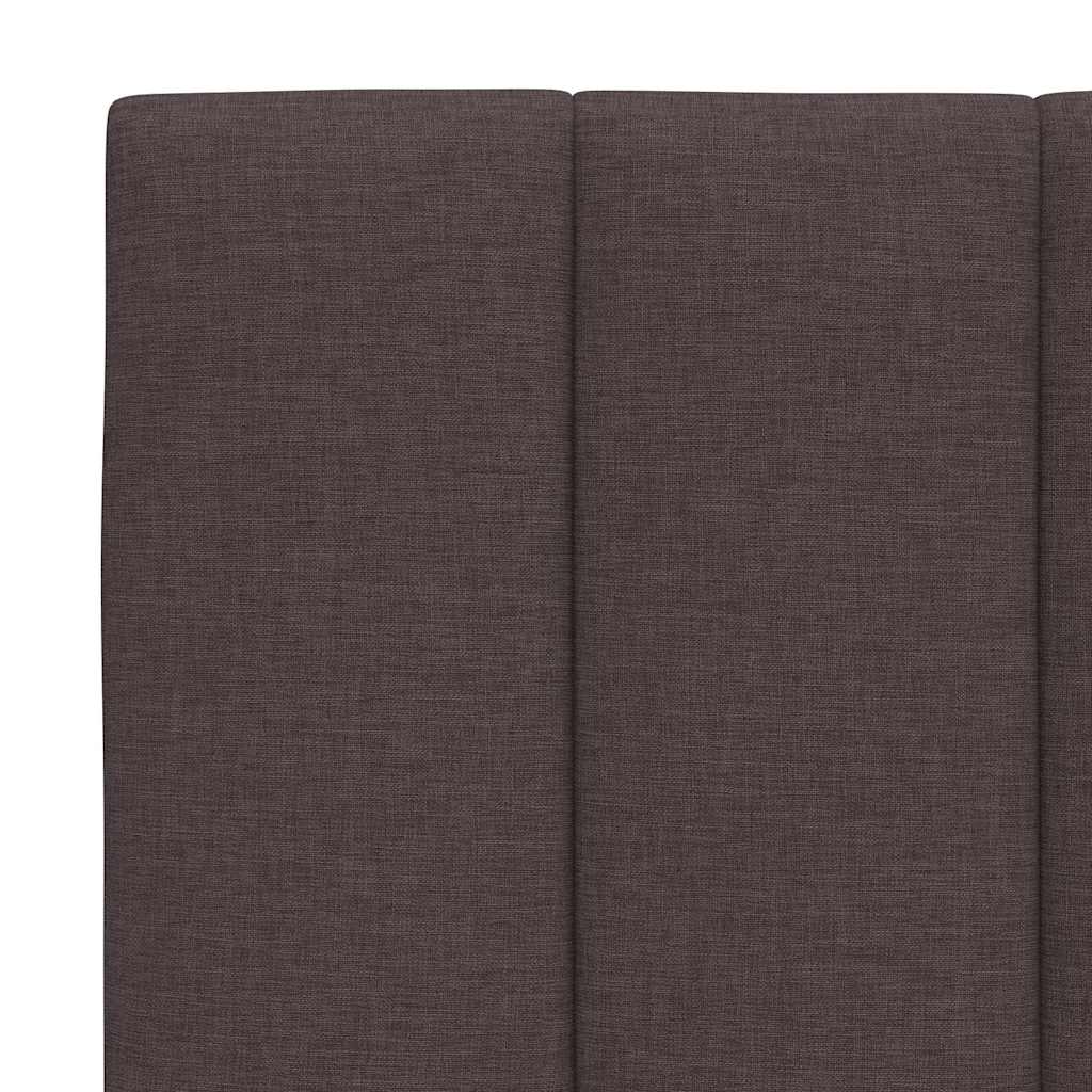 sengeramme uden madras Hanko Mørkebrun 90x190 cm Stof