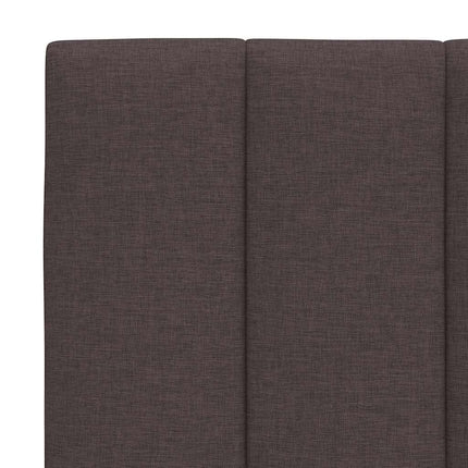 sengeramme uden madras Hanko Mørkebrun 90x200 cm Stof