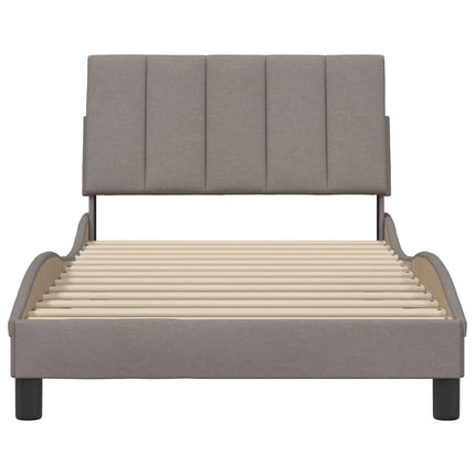sengeramme uden madras Hanko Taupe 100x200 cm Stof
