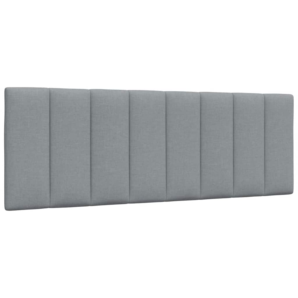 sengeramme uden madras Hanko 140x190 cm stof lysegrå