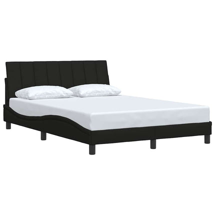 sengeramme uden madras Hanko 140x200 cm stof sort