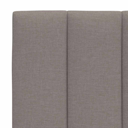 sengeramme uden madras Hanko 180x200 cm stof gråbrun