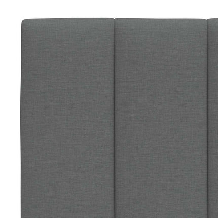 sengeramme uden madras Hanko Mørkegrå 90x200 cm Stof