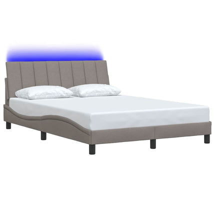 sengeramme uden madras Hanko Taupe 120x200 cm Stof