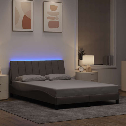 sengeramme uden madras Hanko Taupe 120x200 cm Stof