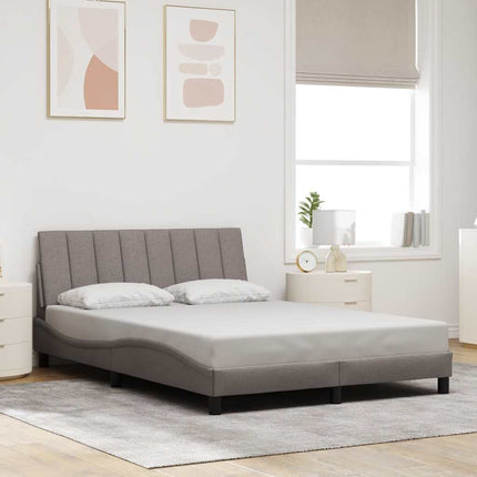 sengeramme uden madras Hanko Taupe 120x200 cm Stof