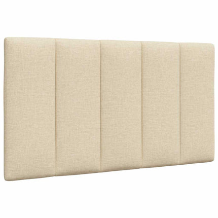 seng med madras Hanko 90x200 cm stof cremefarvet