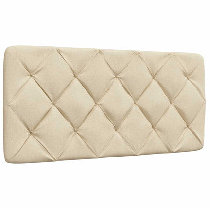 Sengeramme uden madras Creme 100x200 cm Stof