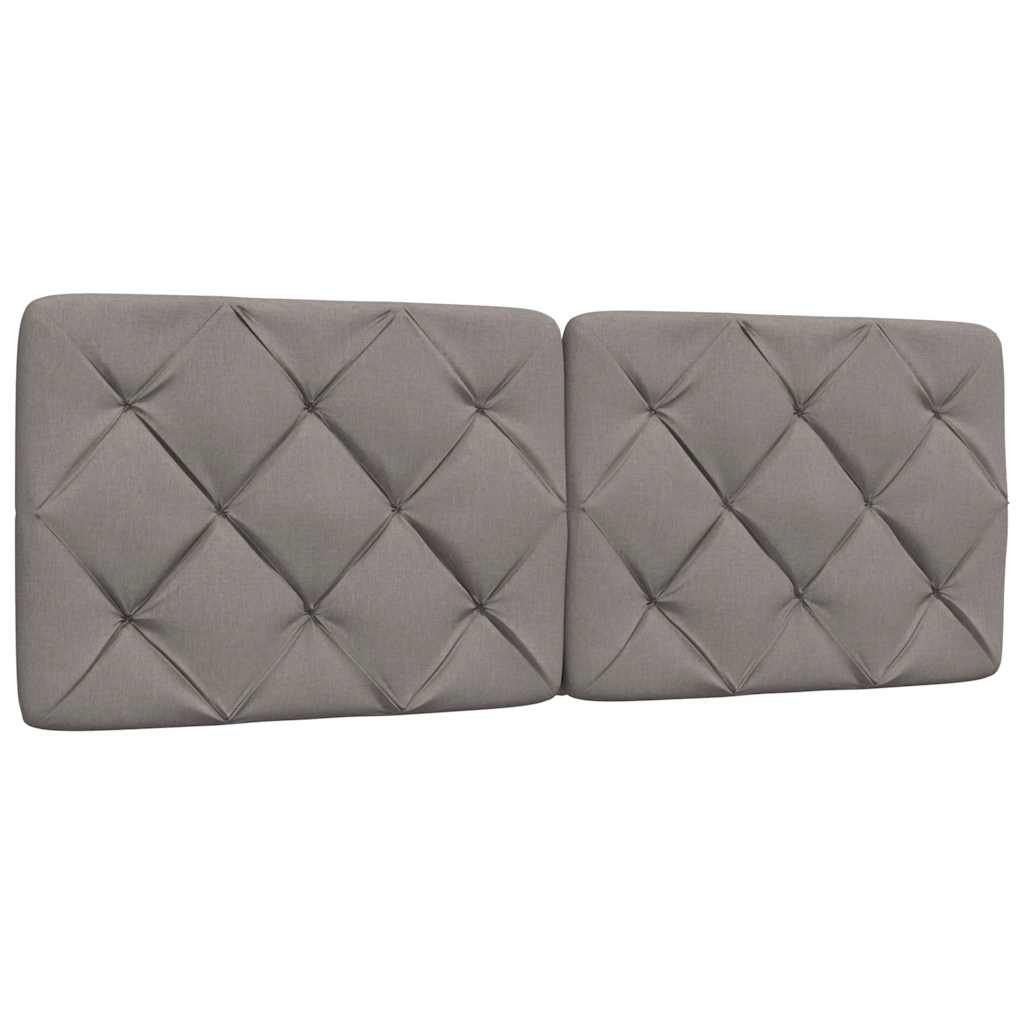 Sengeramme uden madras Taupe 120x200 cm Stof