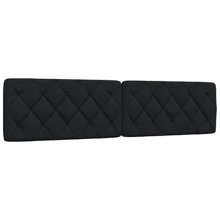 sengeramme uden madras 200x200 cm stof sort