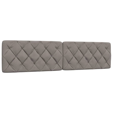 sengeramme uden madras 200x200 cm stof gråbrun