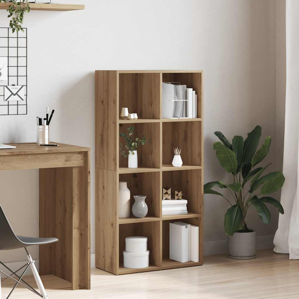 Bogreol/TV-Bord Konstrueret Træ - artisan eg / 66 x 30 x 130 cm