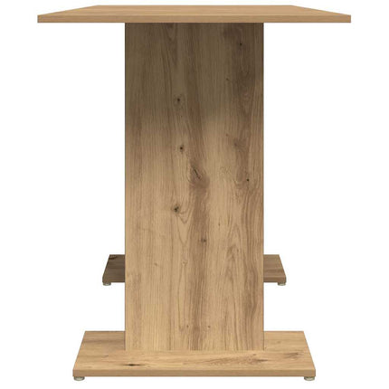 spisebord 110x60x75 cm konstrueret træ kunsteg