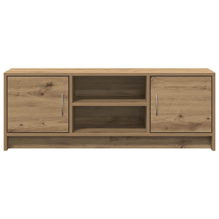 tv-bord 102x30x37,5 cm konstrueret træ kunsteg