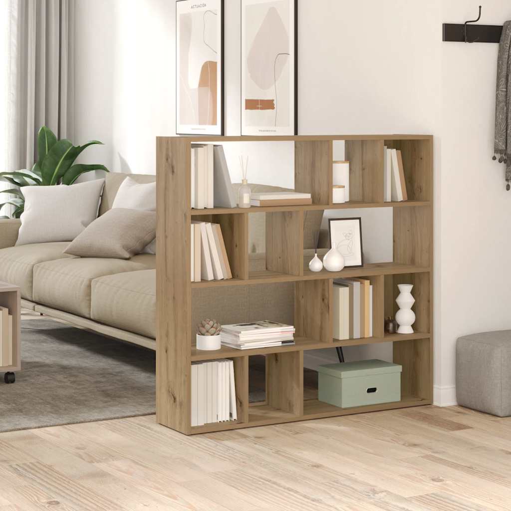 Bogreol/Rumdeler 105x24x102 Cm Spånplade - artisan eg
