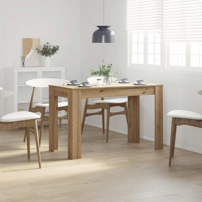 Spisebord artisan eg 120x60x76 cm konstrueret træ