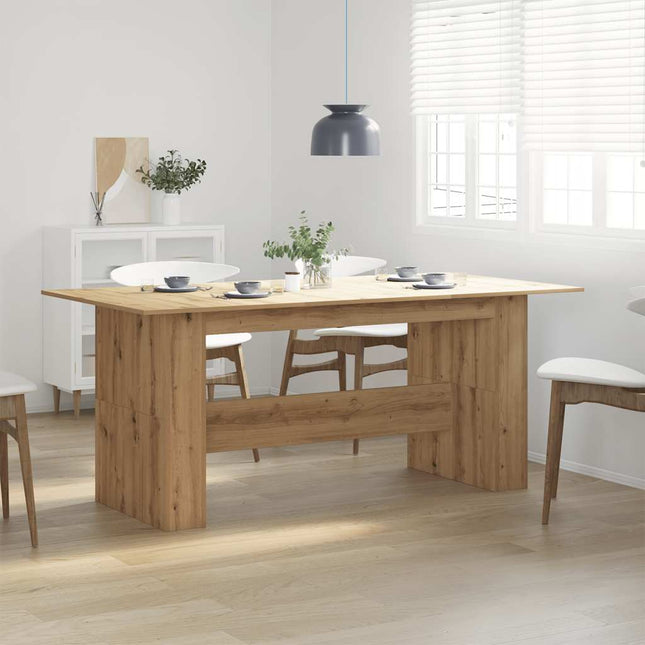 Spisebord artisan eg 180x90x76 cm konstrueret træ