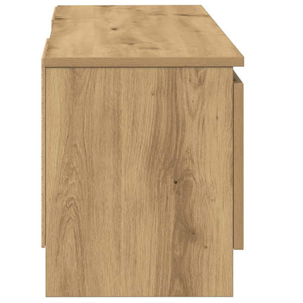 tv-bord 102x30x36 cm konstrueret træ kunsteg