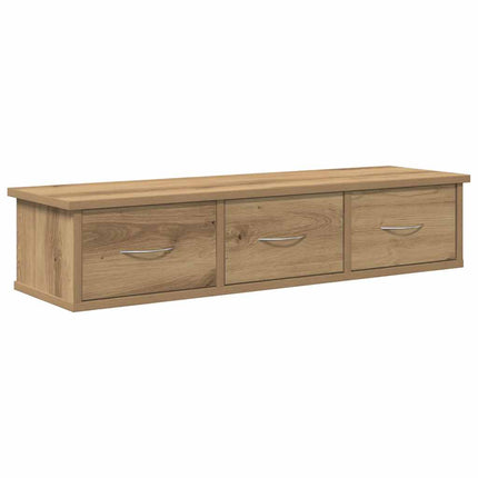 vægskab 88x26x18,5 cm konstrueret træ kunsteg