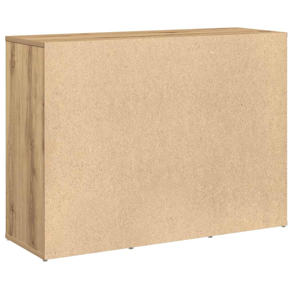 skænk 88x30x64 cm konstrueret træ kunsteg