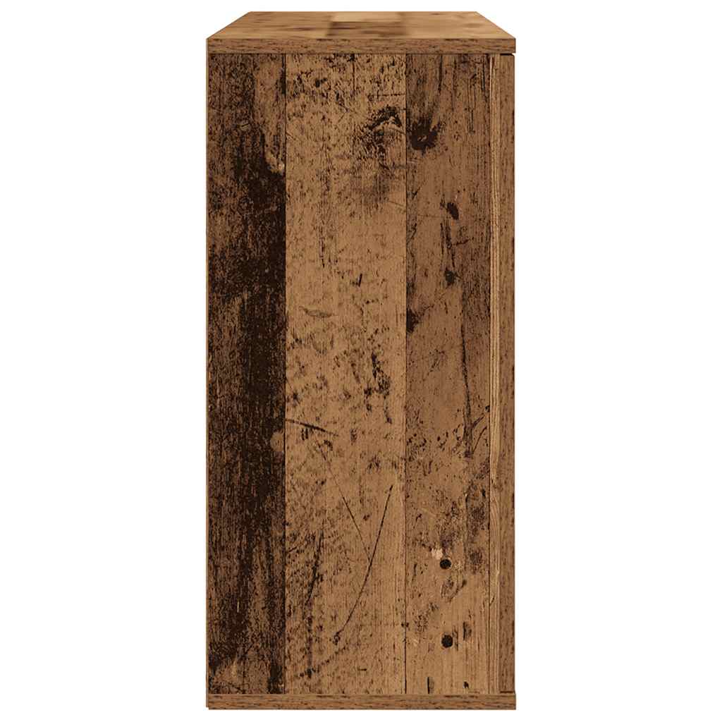 skænk 90x29,5x65 cm konstrueret træ antikt trælook