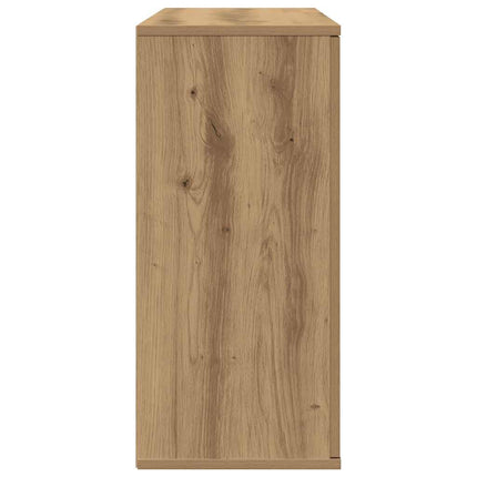 skænk 90x29,5x65 cm konstrueret træ kunsteg