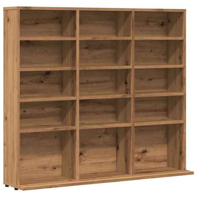 reol 100x23x89,5 cm konstrueret træ kunsteg