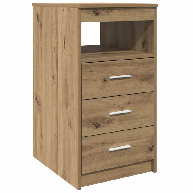 kommode 40x50x76 cm konstrueret træ kunsteg