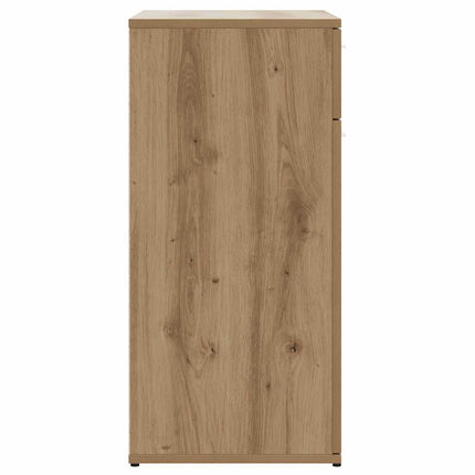 skænk 80x36x75 cm konstrueret træ artisan eg